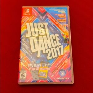 Just Dance 2017 video game for Nintendo Switch